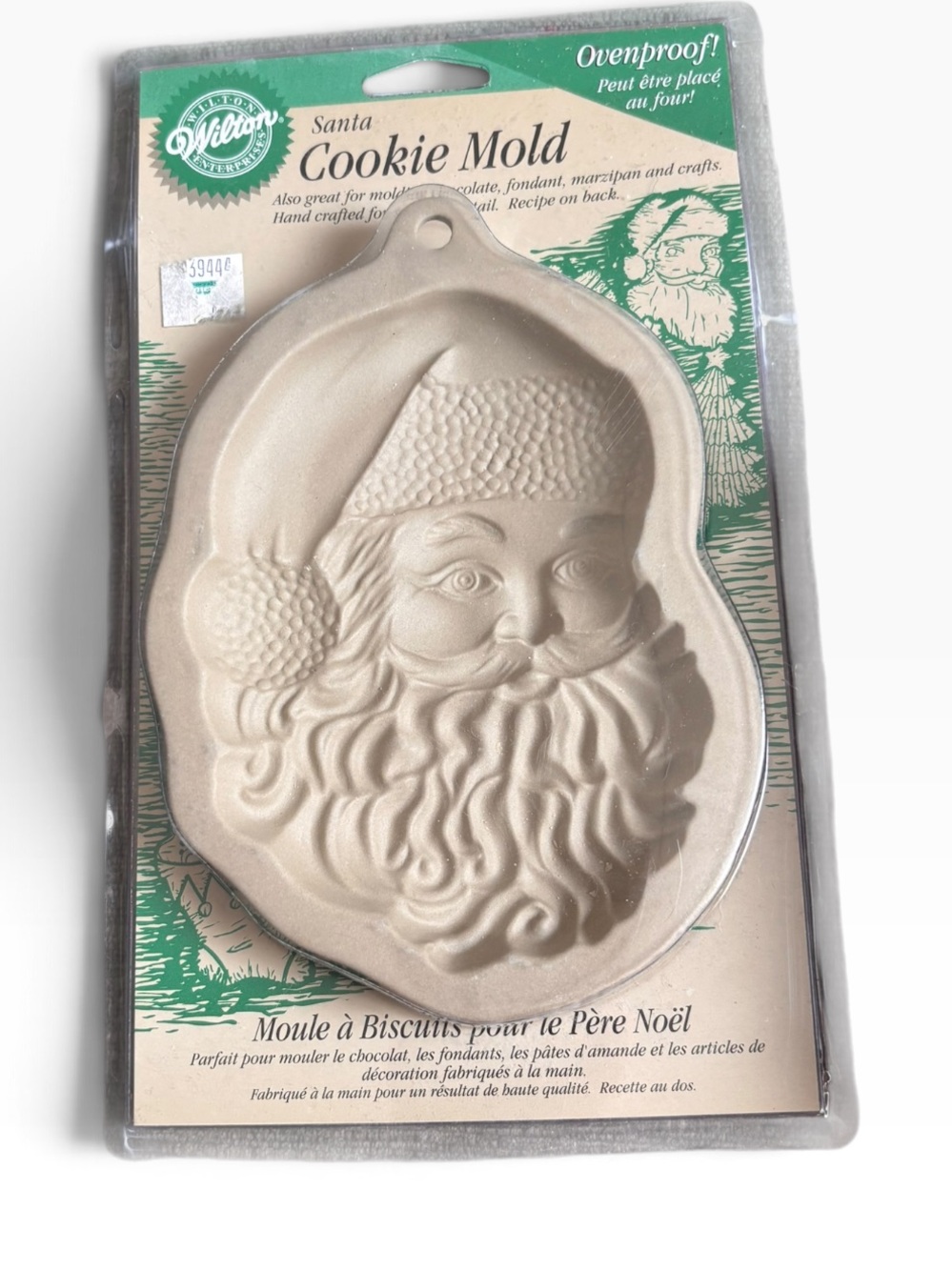 Vintage 1997 Wilton Santa Claus Cookie Mold